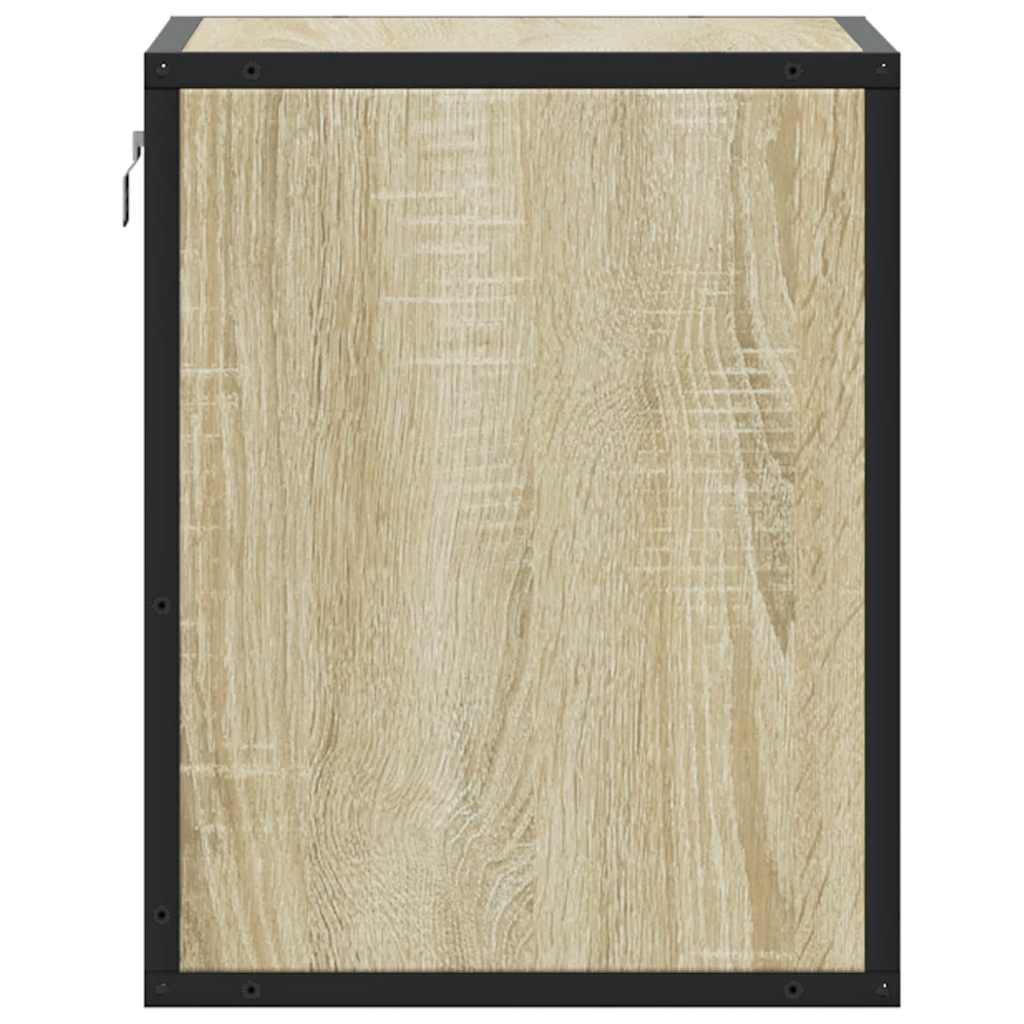 Επίτοιχο κομοδίνο Sonoma Oak 40x31x39,5 cm