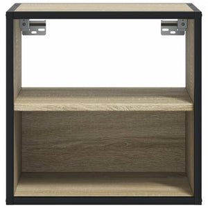 Επίτοιχα κομοδίνα 2 τεμάχια Sonoma Oak 40x31x39,5 cm - Pakobazaar