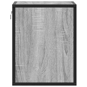 Επίτοιχο κομοδίνο Grey Sonoma 40x31x39,5 cm - Pakobazaar