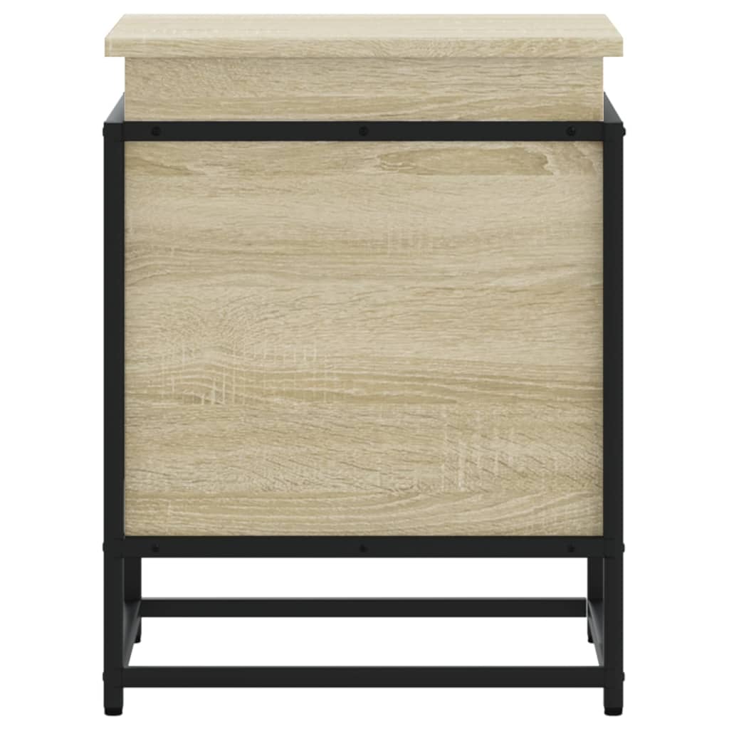 Κουτί Αποθήκευσης με Sonoma Δρυς 40x40x51,5 εκ. Επεξ. Ξύλο