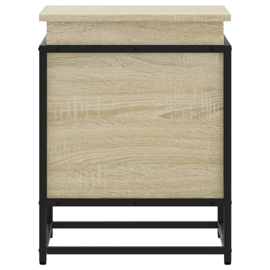 Κουτί Αποθήκευσης με Sonoma Δρυς 40x40x51,5 εκ. Επεξ. Ξύλο