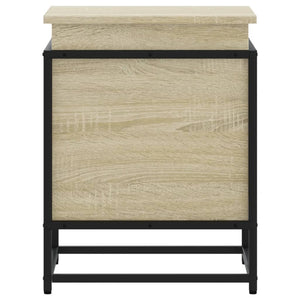 Κουτί Αποθήκευσης με Sonoma Δρυς 40x40x51,5 εκ. Επεξ. Ξύλο