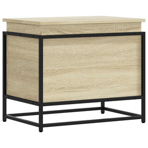 Κουτί Αποθήκευσης με Sonoma Δρυς 60x40x51,5 εκ. Επεξ. Ξύλο - Pakobazaar