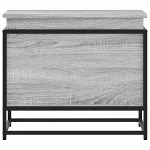 Κουτί Αποθήκευσης με Γκρι Sonoma 60x40x51,5 εκ. Επεξ. Ξύλο