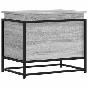 Κουτί Αποθήκευσης με Γκρι Sonoma 60x40x51,5 εκ. Επεξ. Ξύλο