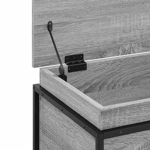 Κουτί Αποθήκευσης με Γκρι Sonoma 60x40x51,5 εκ. Επεξ. Ξύλο