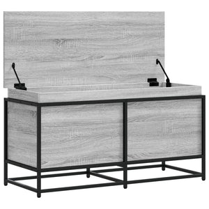 Κουτί Αποθήκευσης με Γκρι Sonoma 100x40x51,5 εκ. Επεξ. Ξύλο