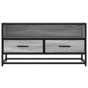 Έπιπλο Τηλεόρασης Γκρι Sonoma 80x34,5x40 εκ. Επεξ. Ξύλο
