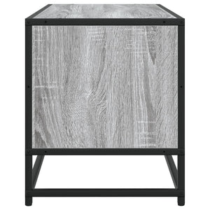 Έπιπλο Τηλεόρασης Γκρι Sonoma 80x34,5x40 εκ. Επεξ. Ξύλο