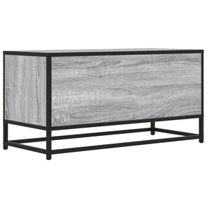 Έπιπλο Τηλεόρασης Γκρι Sonoma 80x34,5x40 εκ. Επεξ. Ξύλο