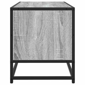 Έπιπλο Τηλεόρασης Γκρι Sonoma 80x34,5x40 εκ. Επεξ. Ξύλο