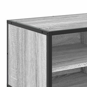 Έπιπλο Τηλεόρασης Γκρι Sonoma 80x34,5x40 εκ. Επεξ. Ξύλο