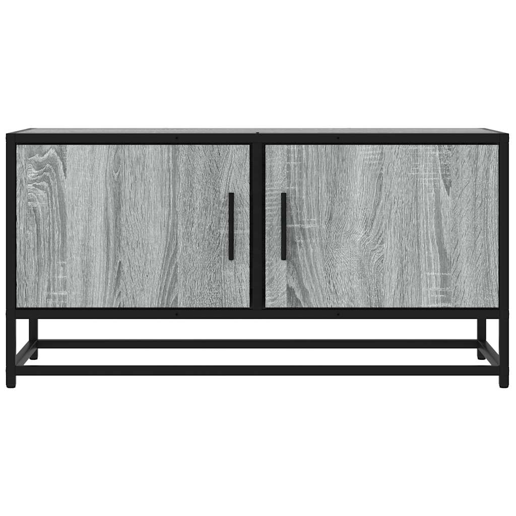 Έπιπλο Τηλεόρασης Γκρι Sonoma 80x34,5x40 εκ. Επεξ. Ξύλο