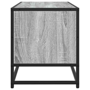 Έπιπλο Τηλεόρασης Γκρι Sonoma 80x34,5x40 εκ. Επεξ. Ξύλο