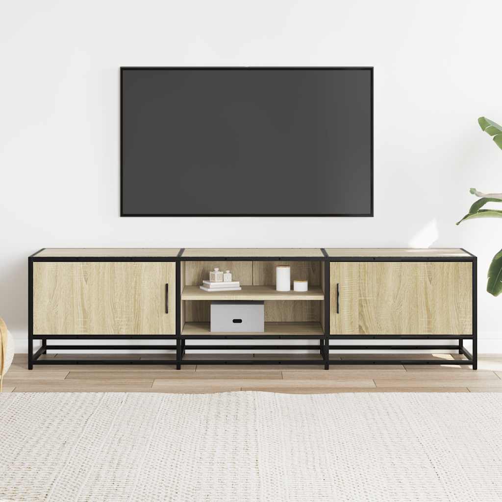 Έπιπλο Τηλεόρασης Sonoma Δρυς 160x35x41 εκ. Επεξ. Ξύλο - Pakobazaar