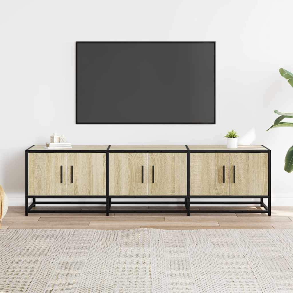 Έπιπλο Τηλεόρασης Sonoma Δρυς 150x35x41 εκ. Επεξ. Ξύλο