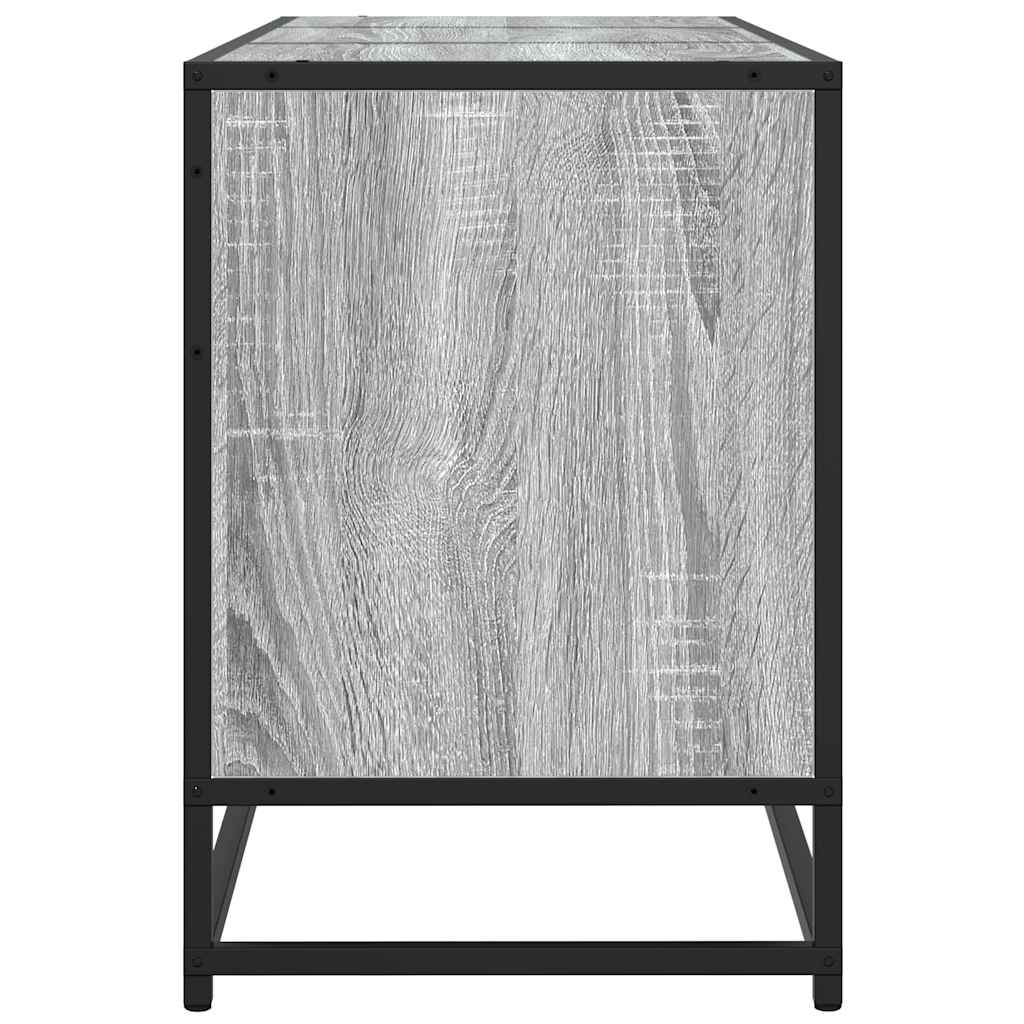 Έπιπλο Τηλεόρασης Γκρι Sonoma 150x35x41 εκ. Επεξ. Ξύλο