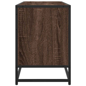 Έπιπλο Τηλεόρασης Καφέ Δρυς 150x35x41 εκ Επεξ. Ξύλο/Μέταλλο