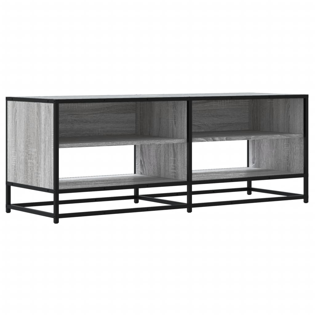 Έπιπλο Τηλεόρασης Γκρι Sonoma 120,5x40x46 εκ. Επεξ. Ξύλο