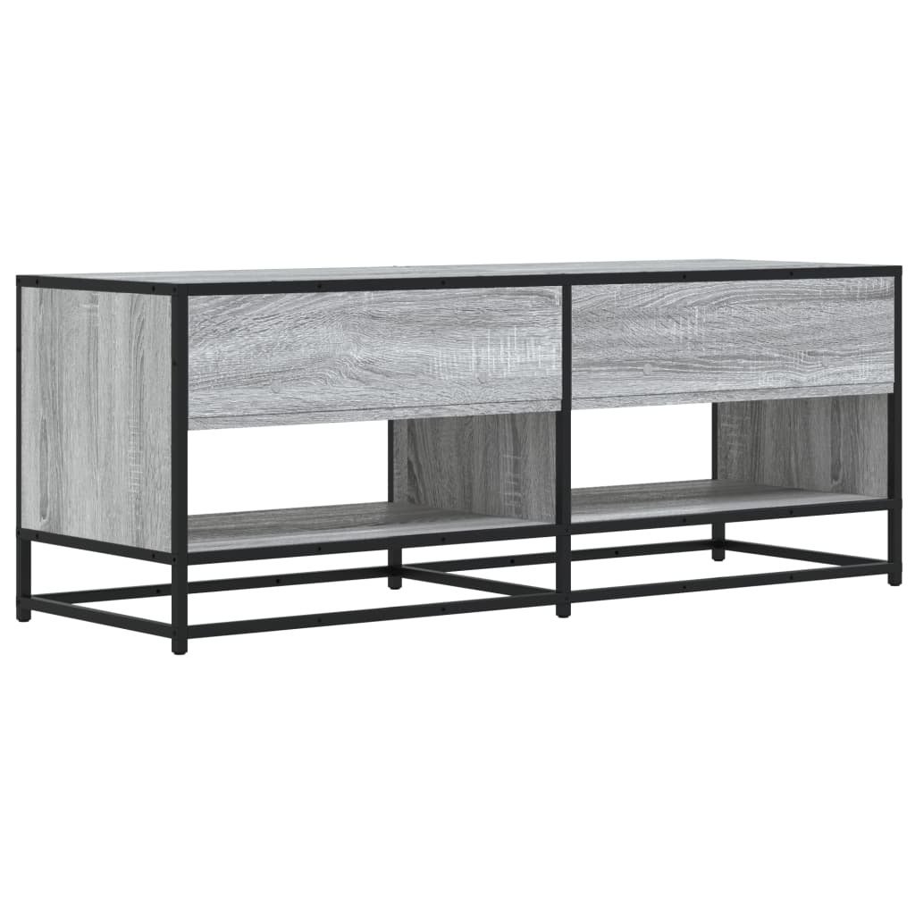 Έπιπλο Τηλεόρασης Γκρι Sonoma 120,5x40x46 εκ. Επεξ. Ξύλο