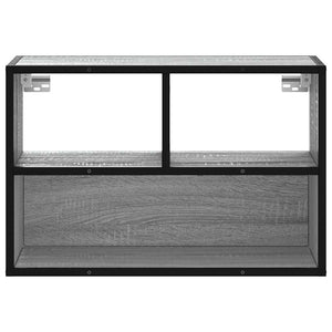 Έπιπλο Τηλεόρασης Γκρι Sonoma 60x31x39,5 εκ. Επεξ.Ξύλο/Μέταλλο - Pakobazaar