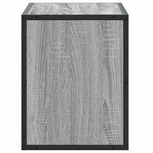 Έπιπλο Τηλεόρασης Γκρι Sonoma 60x31x39,5 εκ. Επεξ.Ξύλο/Μέταλλο - Pakobazaar