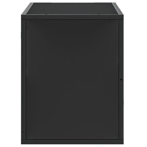 Έπιπλο Τηλεόρασης Μαύρο 80x31x39,5 εκ. Επεξεργ. Ξύλο / Μέταλλο