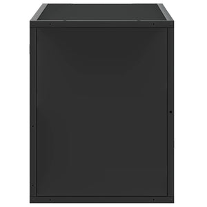 Έπιπλο Τηλεόρασης Μαύρο 80x31x39,5 εκ. Επεξεργ. Ξύλο / Μέταλλο - Pakobazaar