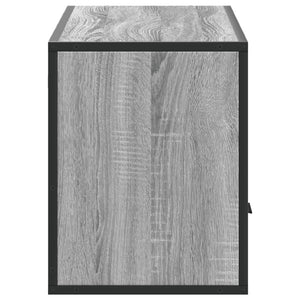 Έπιπλο Τηλεόρασης Γκρι Sonoma 100x31x39,5 εκ. Επεξ.Ξύλο/Μέταλλο