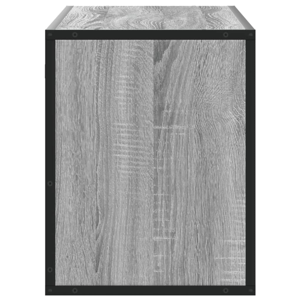 Έπιπλο Τηλεόρασης Γκρι Sonoma 100x31x39,5 εκ. Επεξ.Ξύλο/Μέταλλο - Pakobazaar