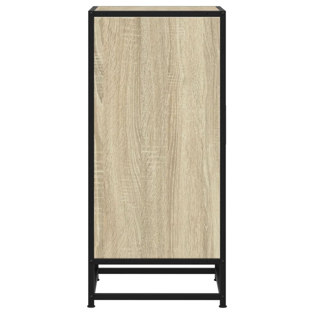 Συρταριέρα Sonoma Δρυς 35,5x35x76 εκ. Επεξ. Ξύλο + Μέταλλο - Pakobazaar