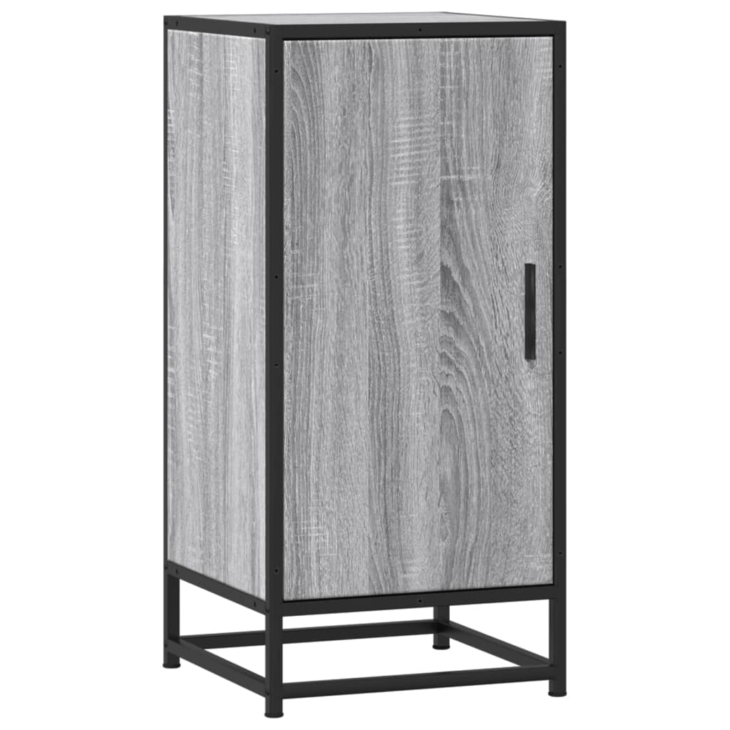 Ραφιέρα Γκρι Sonoma 35,5x35x76 εκ. Επεξ. Ξύλο + Μέταλλο