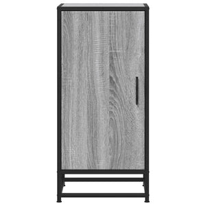 Ραφιέρα Γκρι Sonoma 35,5x35x76 εκ. Επεξ. Ξύλο + Μέταλλο