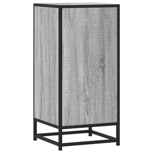 Ραφιέρα Γκρι Sonoma 35,5x35x76 εκ. Επεξ. Ξύλο + Μέταλλο