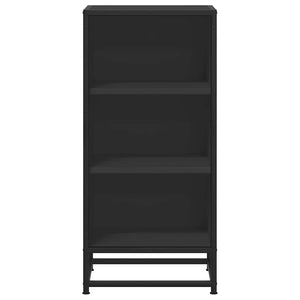 Ραφιέρα Καφέ Δρυς 35,5x35x76 εκ. Επεξ. Ξύλο + Μέταλλο