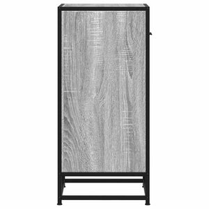 Ραφιέρα Γκρι Sonoma 35,5x35x76 εκ. Επεξ. Ξύλο + Μέταλλο