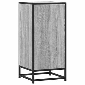Ραφιέρα Γκρι Sonoma 35,5x35x76 εκ. Επεξ. Ξύλο + Μέταλλο