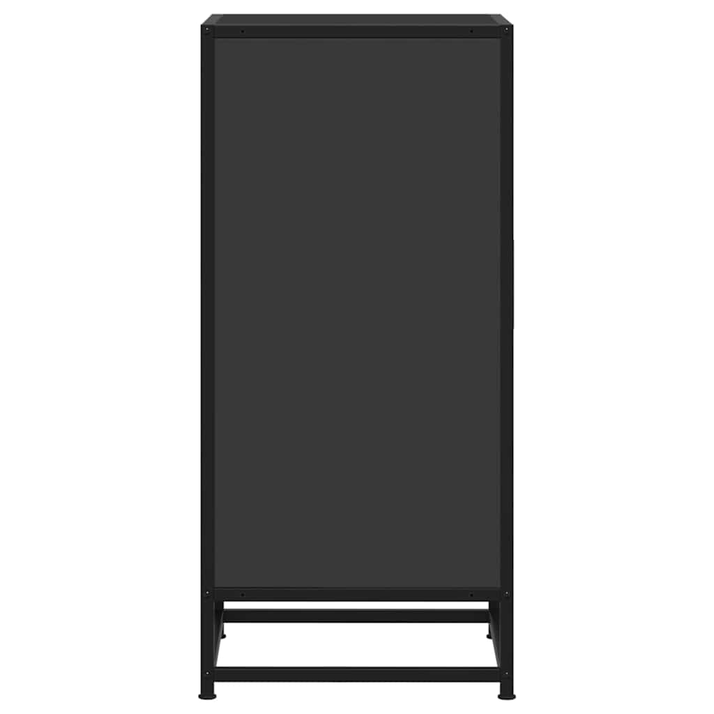 Ραφιέρα Καφέ Δρυς 35,5x35x76 εκ. Επεξ. Ξύλο + Μέταλλο - Pakobazaar