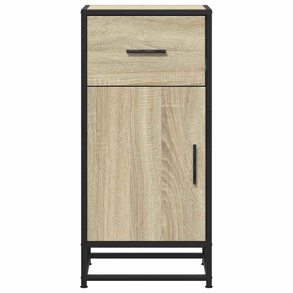 Συρταριέρα Sonoma Δρυς 35,5x35x76 εκ. Επεξ. Ξύλο + Μέταλλο - Pakobazaar