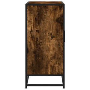 Sideboard Καπνιστή βελανιδιά Κατασκευασμένο ξύλο και μέταλλο
