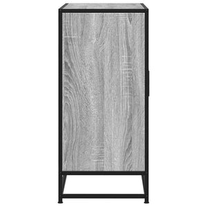 Sideboard Sonoma Oak 68x35x76cm Κατασκευασμένο ξύλο και μέταλλο - Pakobazaar