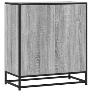 Sideboard Sonoma Oak 68x35x76cm Κατασκευασμένο ξύλο και μέταλλο - Pakobazaar