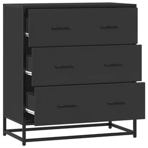 Ραφιέρα Καφέ Δρυς 68x35x76 εκ. Επεξ. Ξύλο + Μέταλλο
