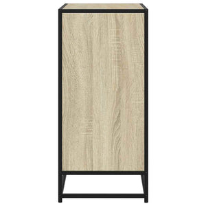 Sideboard Sonoma Oak 68x35x76cm Κατασκευασμένο ξύλο και μέταλλο