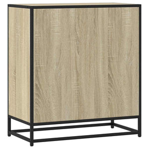 Sideboard Sonoma Oak 68x35x76cm Κατασκευασμένο ξύλο και μέταλλο