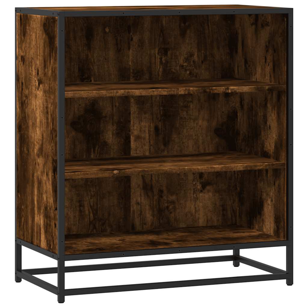 Sideboard Καπνιστή βελανιδιά Κατασκευασμένο ξύλο και μέταλλο