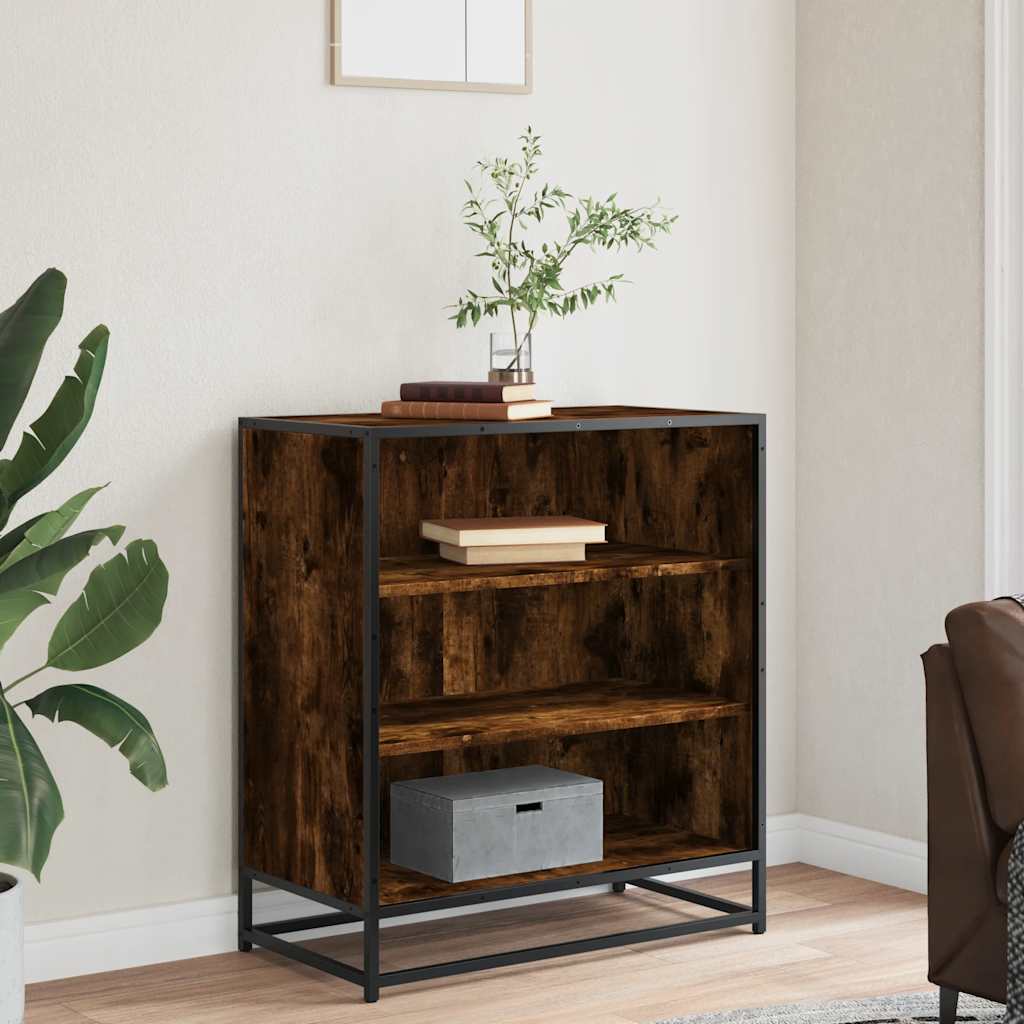 Sideboard Καπνιστή βελανιδιά Κατασκευασμένο ξύλο και μέταλλο