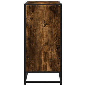 Sideboard Καπνιστή βελανιδιά Κατασκευασμένο ξύλο και μέταλλο