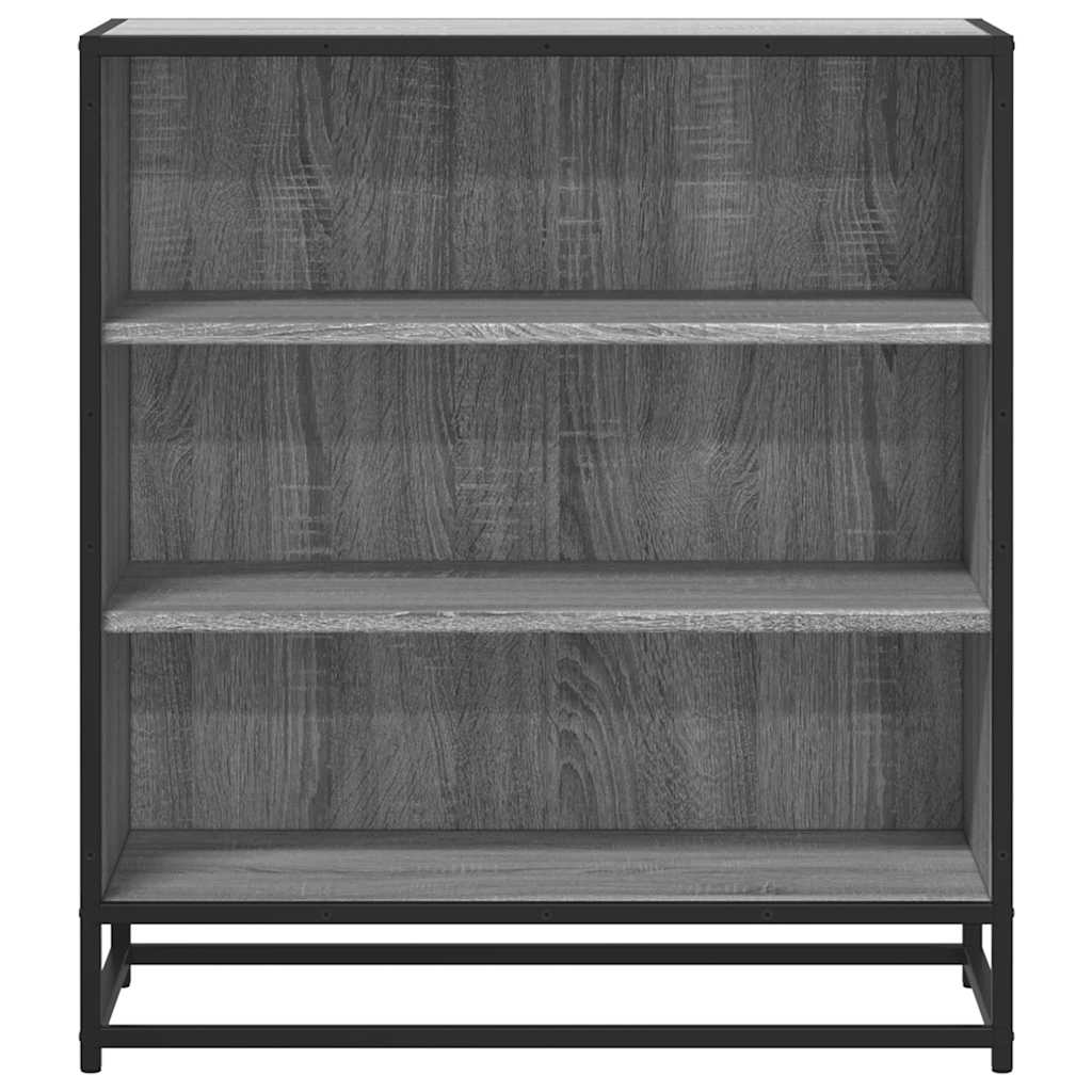 Sideboard Grey Sonoma Κατασκευασμένο ξύλο και μέταλλο