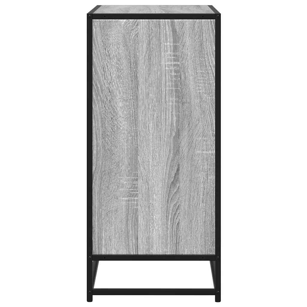 Συρταριέρα Γκρι sonoma 68x35x76 cm Ξύλινο μηχανουργικό ξύλο